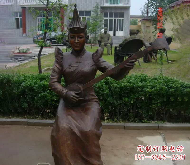 河南中领雕塑:激发女性精神魅力的铜雕塑