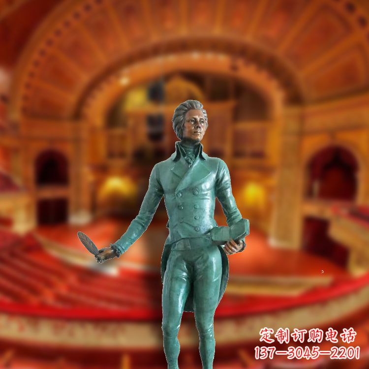 河南立体雕刻莫扎特,享受难忘的音乐之旅
