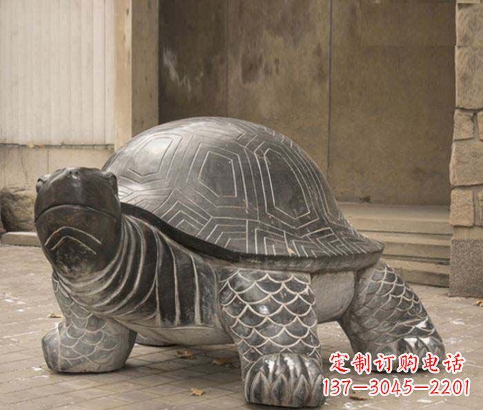 河南精美乌龟石雕把您的母子激情表达出来
