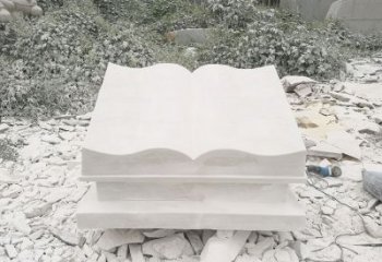 河南雕刻精美的书籍雕塑