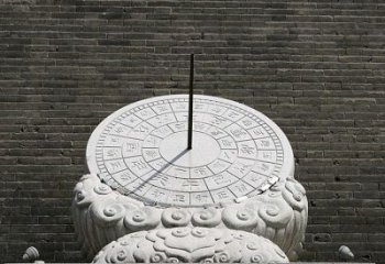河南花岗岩古代计时器日晷雕塑
