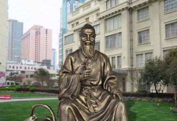河南精美古典——华佗古代名人铜雕
