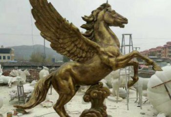 河南祥云飞马铜雕，艺术品之美
