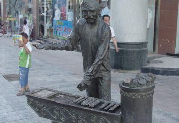 河南新疆特色羊雕塑，给你不一样的惊喜