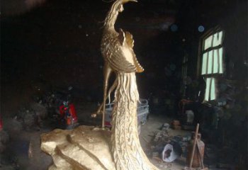 河南精美制作的孔雀雕塑