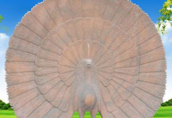 河南专业手工孔雀雕塑提升空间艺术氛围