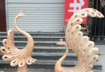 河南中领雕塑专业提供独特精致的孔雀石雕塑，以…