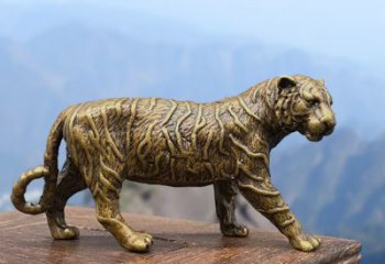 河南中领雕塑推出的复古铜老虎雕塑，为您带来古…