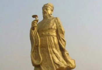 河南精美绝伦的李时珍铜雕