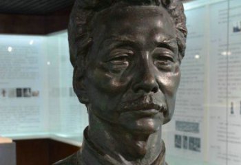 河南鲁迅名人铜雕雕塑—传承文化，永久纪念