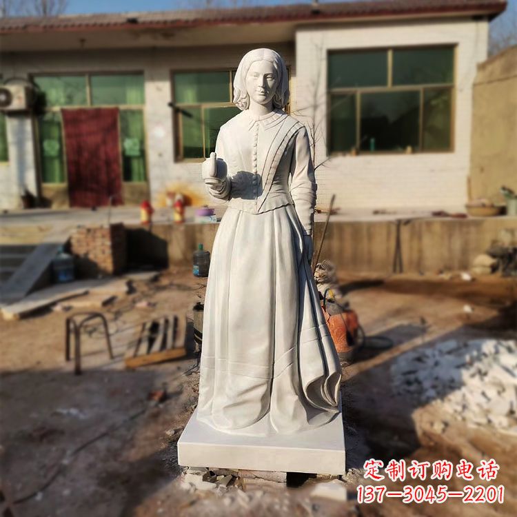 河南南丁格尔大理石雕像,悠久传承