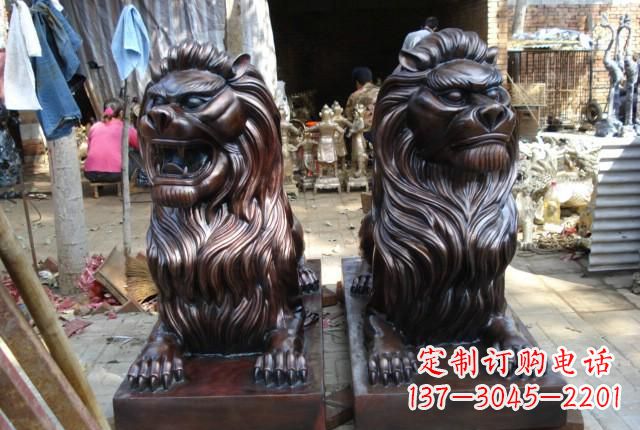 河南狮子雕塑,品质杰出,让您感受到王者范儿