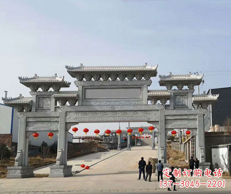 河南牌楼牌楼石雕