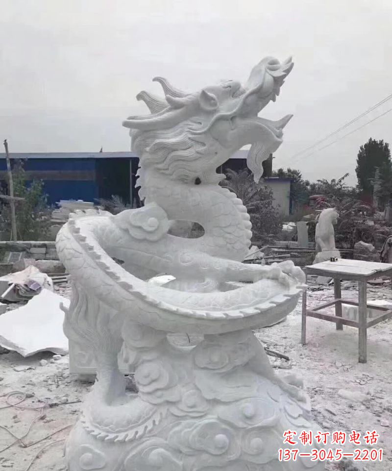 河南特色盘龙景观石雕,品质超凡的艺术杰作