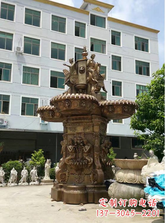 河南喷泉铸铜雕塑