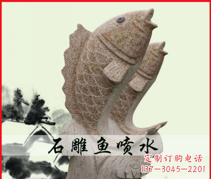 河南艺术级鲤鱼雕塑,精致装点您的喷水公园