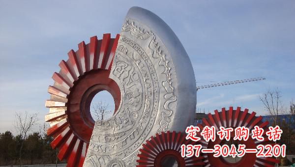 河南中领雕塑:螺旋雕塑,优雅静谧的力量