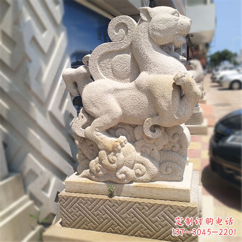 河南精美青龙雕塑,定制你的独特之美