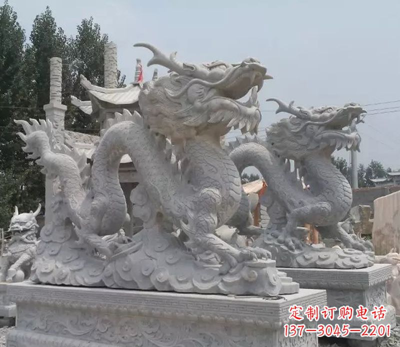 河南青石龙雕塑