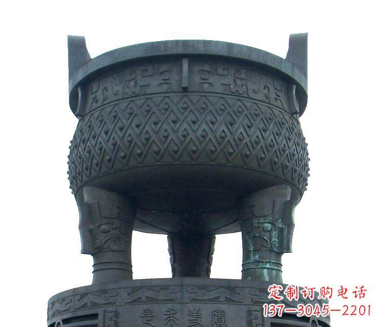 河南青铜广场景观香炉