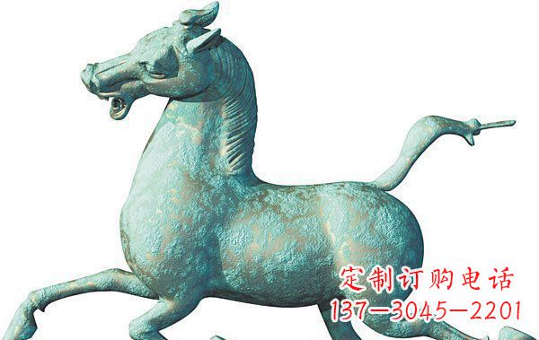 河南青铜马踏飞燕雕塑--给你不一样的精美家居装饰