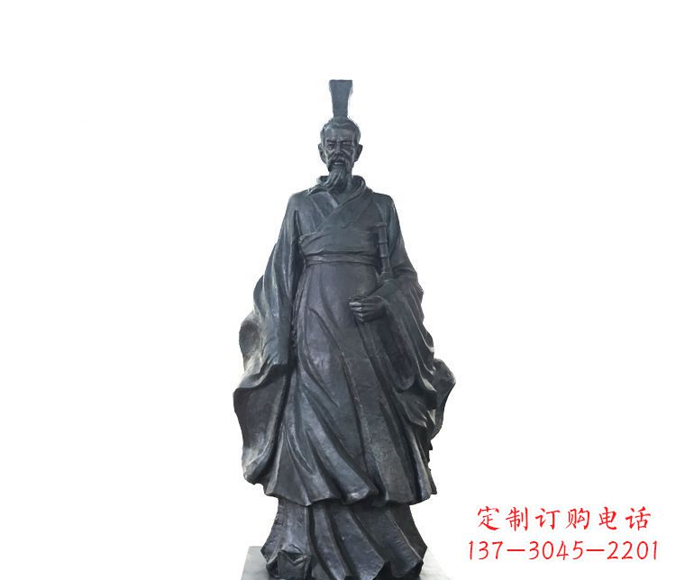 河南精美绝伦的屈原雕塑