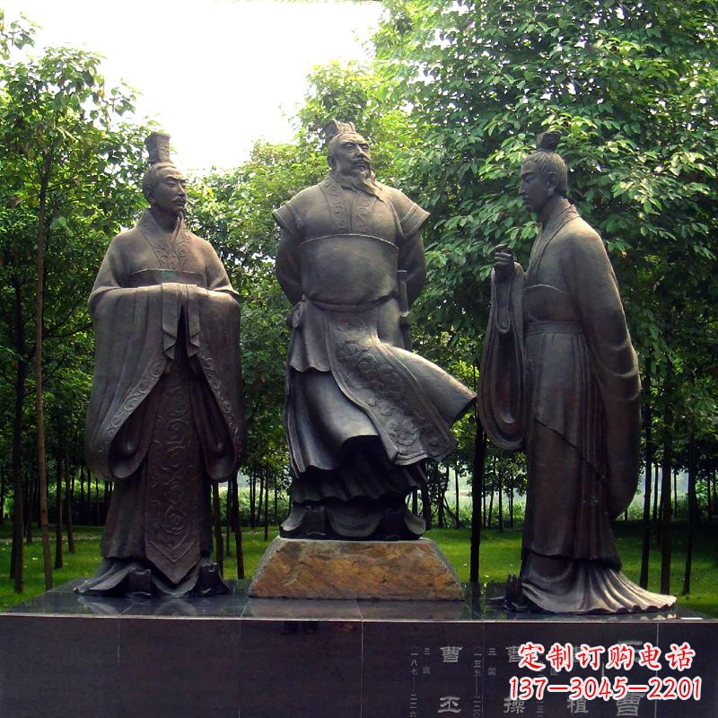 河南精美曹丕雕塑,彰显伟绩!