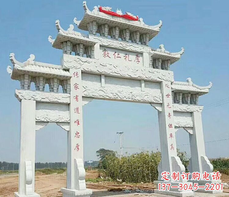 河南牌坊石雕,装点你的生活