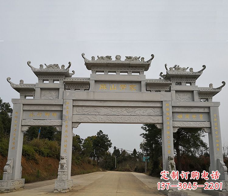 河南牌坊石雕—精美且经久不衰的传统艺术品