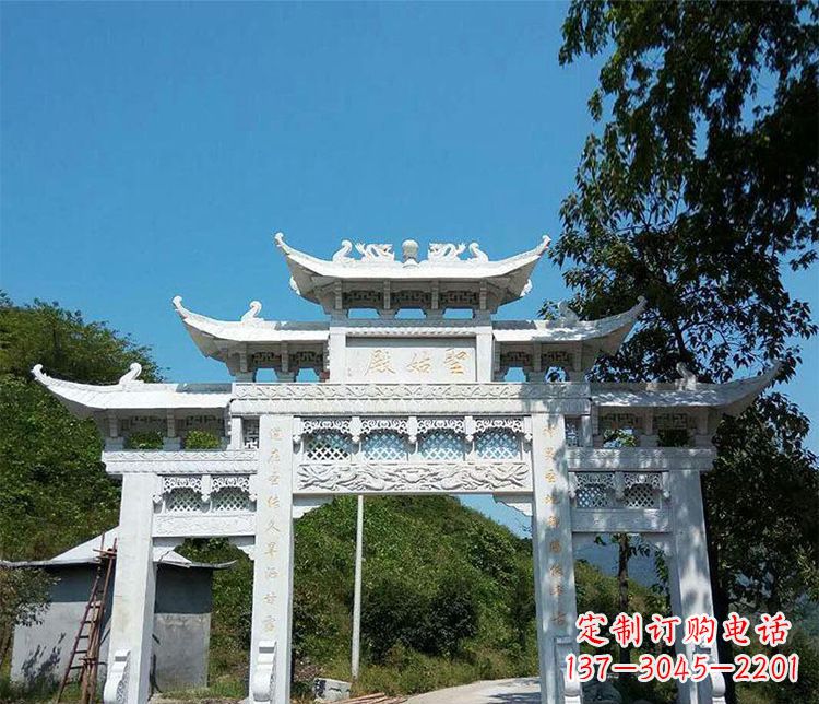河南钜大牌坊石雕——传承古典精美之美