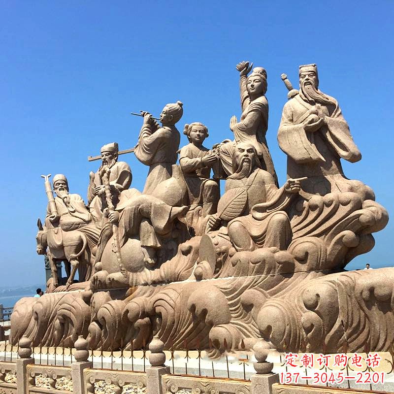 河南神秘八仙,精美石雕让你留恋