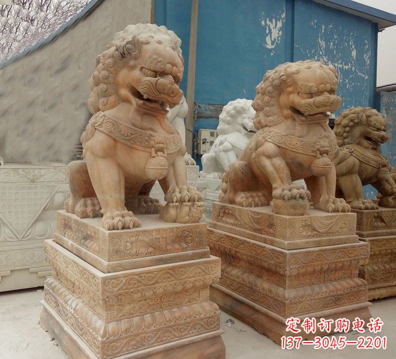 河南专业定制狮子雕塑,高品质打造艺术精品