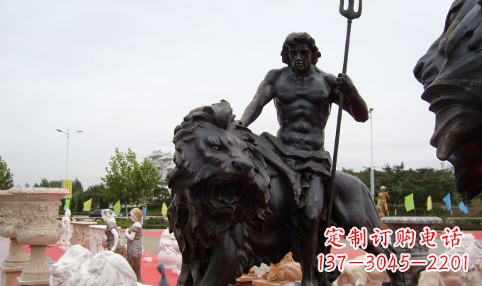 河南狮子座铜雕:狮子雕塑把你的星座进行升华