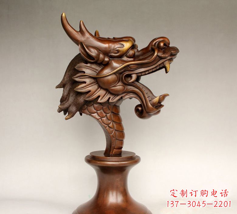 河南十二生肖兽首铜雕塑,让古老传统走进你我家