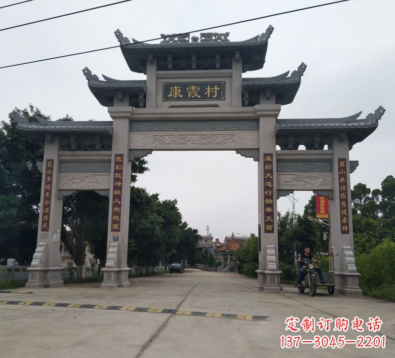 河南石雕牌坊雕塑——让传统文化长存于时光
