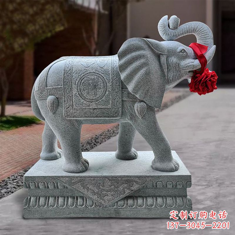 河南中领雕塑定制大象雕塑