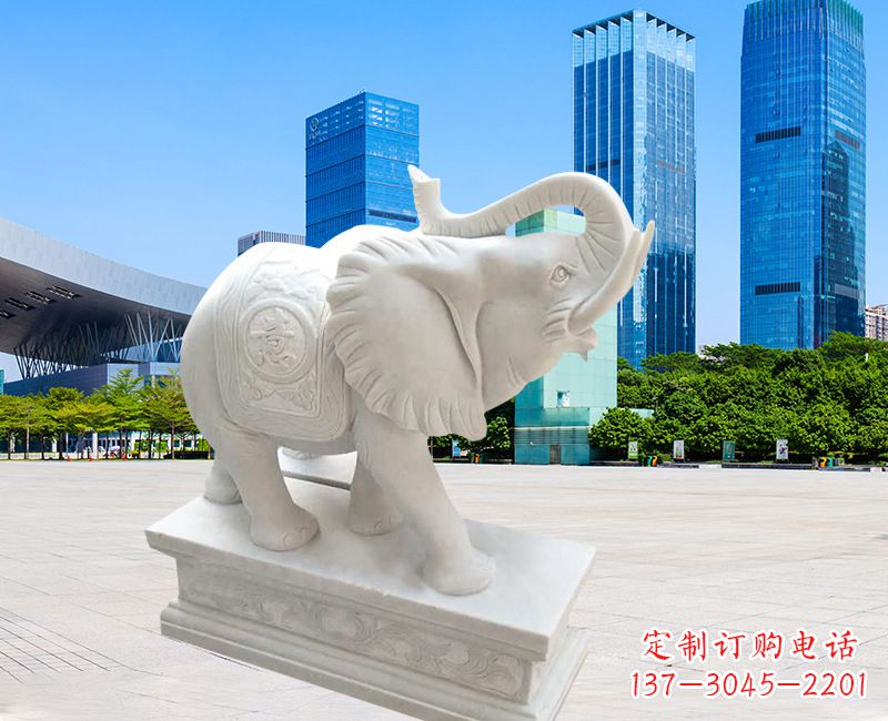 河南高品质大象喷泉雕塑
