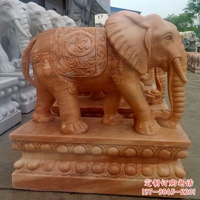 河南大象雕塑,深邃而神秘