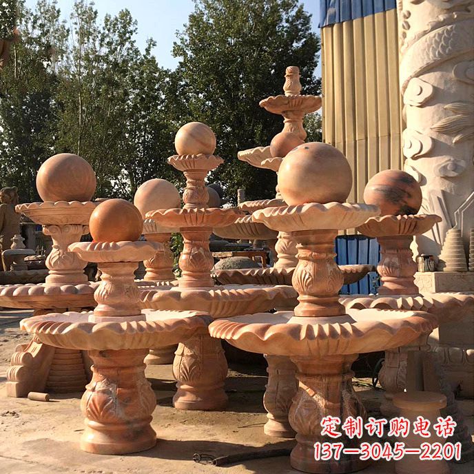 河南风水球雕塑,给你无限的祝福
