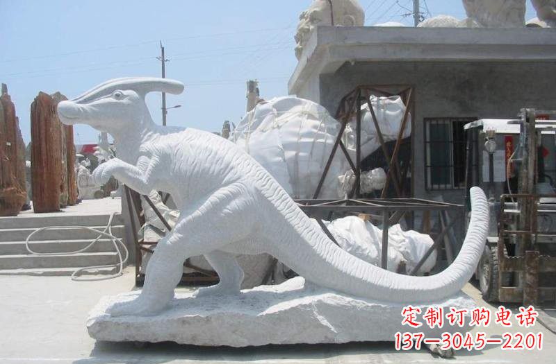 河南必看!超现实恐龙石雕副栉