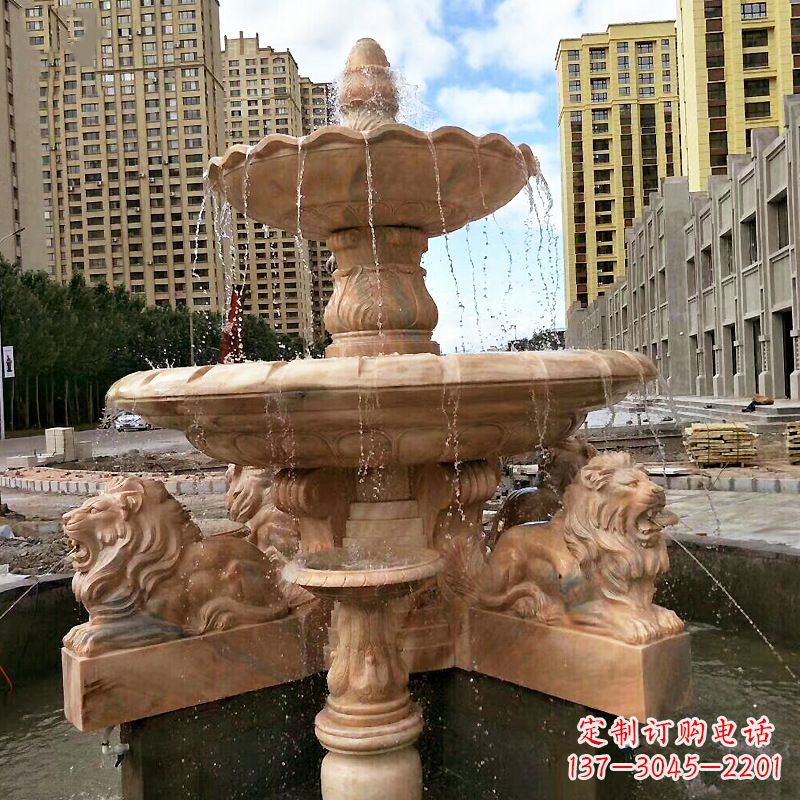 河南石雕花岗岩风水球
