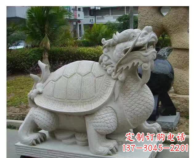 河南石头雕刻的动物雕塑
