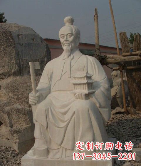 河南珍贵老传统——鲁班雕塑