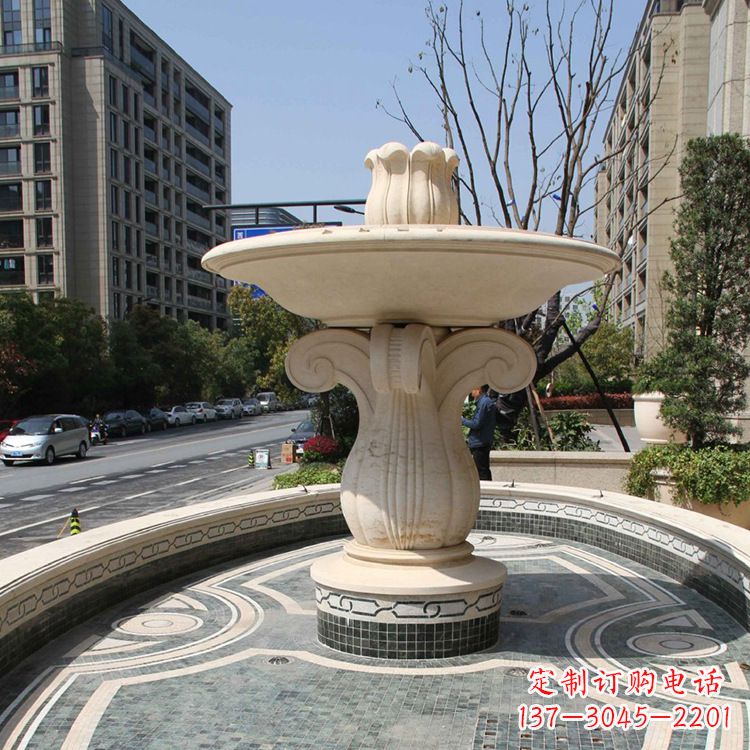 河南流动的华丽,石雕欧式喷泉雕塑