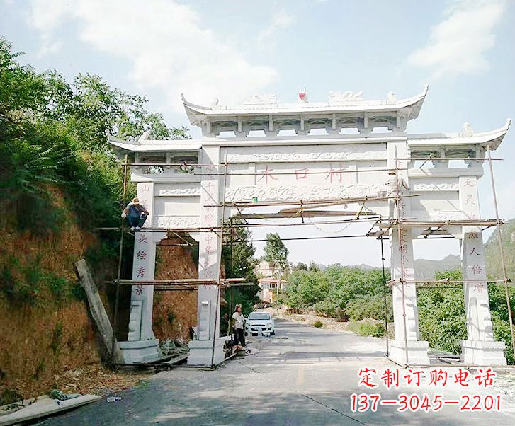 河南牌楼雕塑——营造品质生活