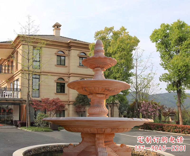 河南石雕小喷泉