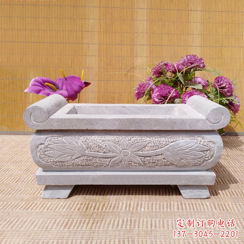 河南石雕小香炉