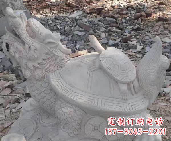 河南石雕招财神兽龙龟