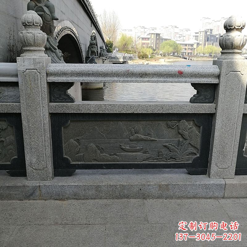 河南石栏板雕刻