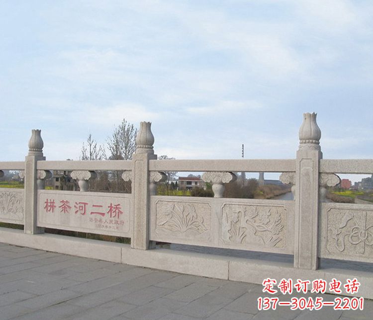 河南石栏板景区石雕